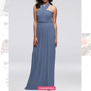 David’s bridal convertible dress